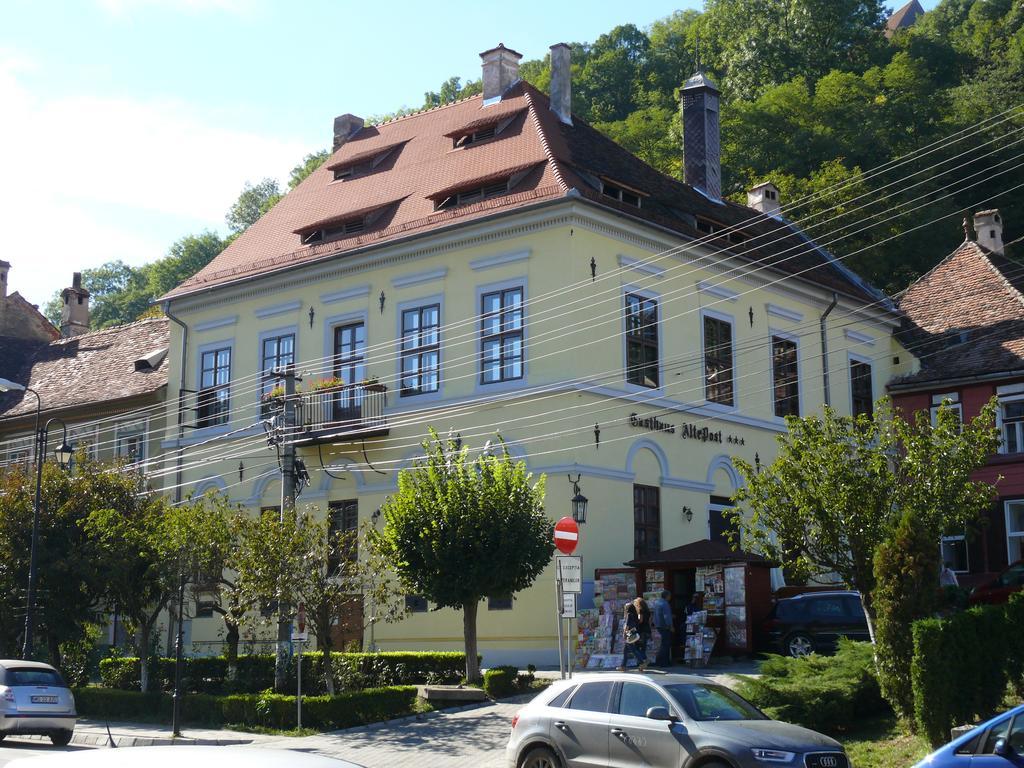 Pensiunea Gasthaus Alte Post Sighişoara Eksteriør bilde