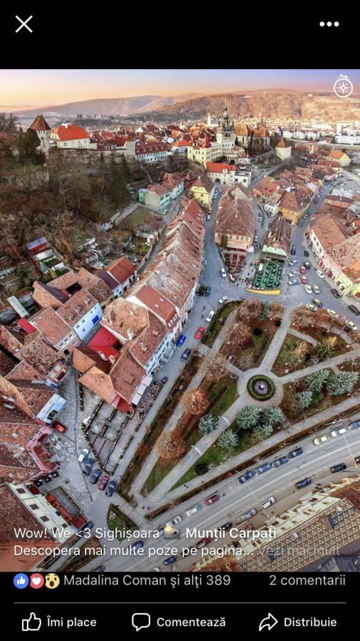 Pensiunea Gasthaus Alte Post Sighişoara Eksteriør bilde